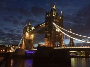 Tower Bridge by night!